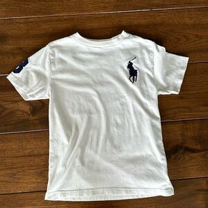 Polo by Ralph Lauren Big Pony Cotton Jersey Tee size 7.